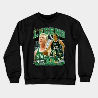 Larry Bird Legend Air Bird Basketball Signature Vintage Retro 80s 90s Bootleg Rap Style Crewneck Sweatshirt